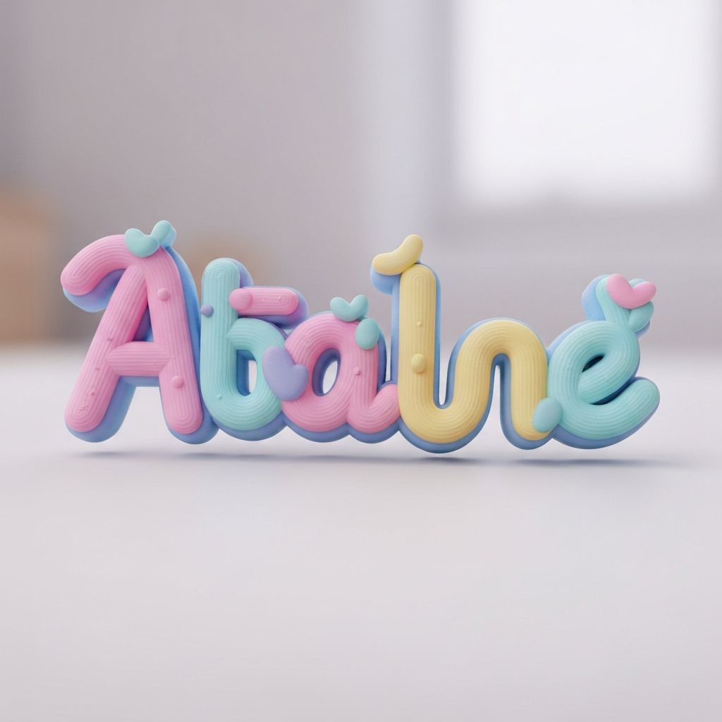 Nombre 3D infantil - Decoración en impresión 3D de Sayra para cumpleaños